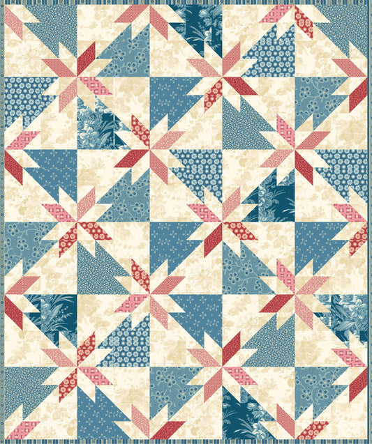 Sky and Sea- Patriotic Fabric Kit