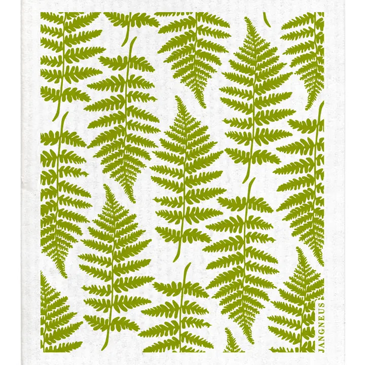 Fern Swedish Dishcloth