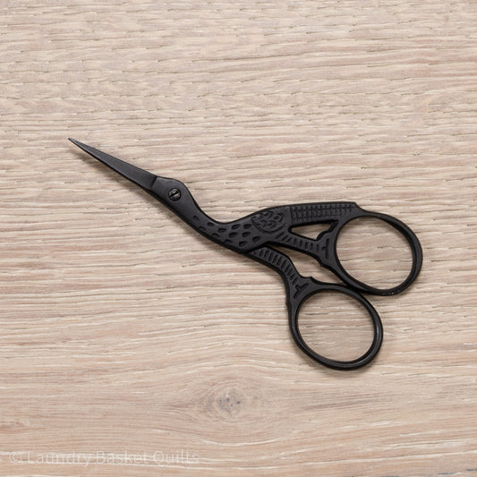 Stork Scissors 3½" - Matte Black