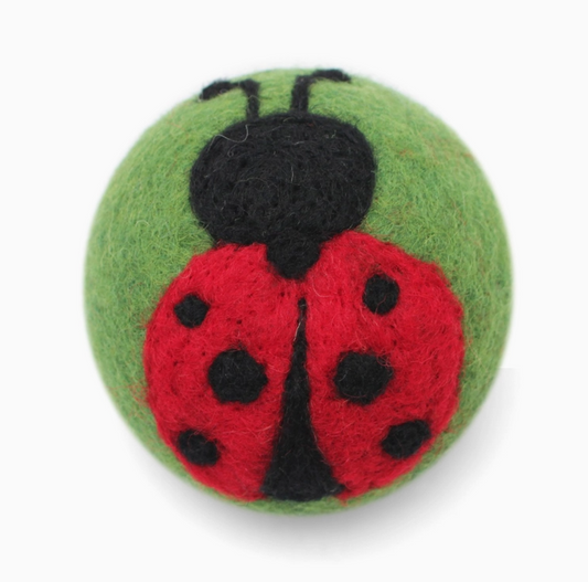 Wool Dryer Ball - Lady Bug