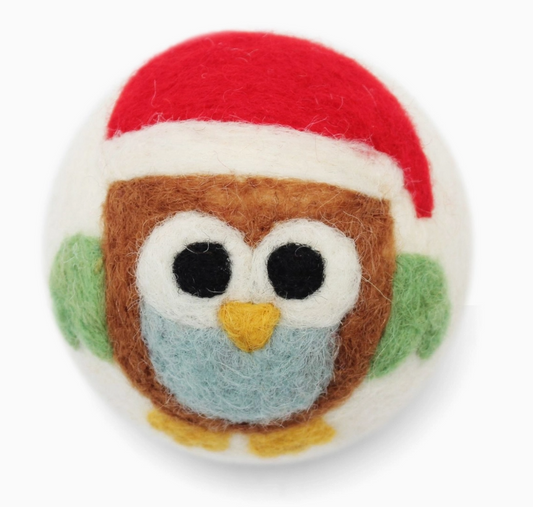 Wool Dryer Ball - Owl