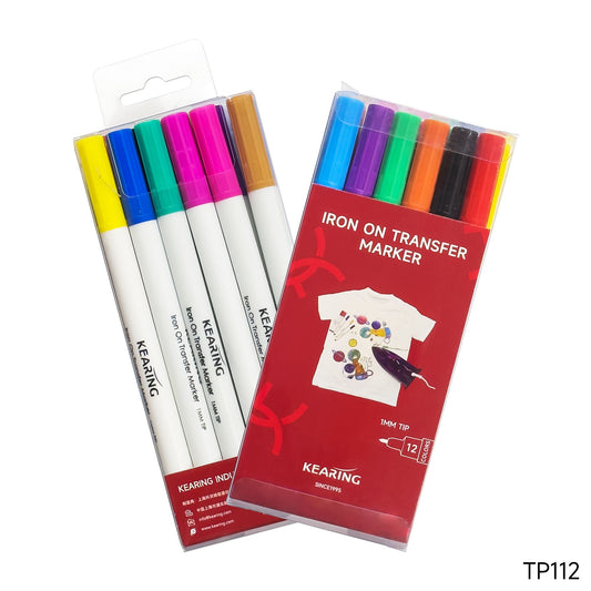 IRON-ON DIY Sublimation Marker 12 colors - 1mm