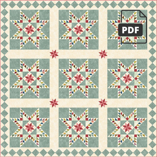 Heritage Feathered Star PDF (download)