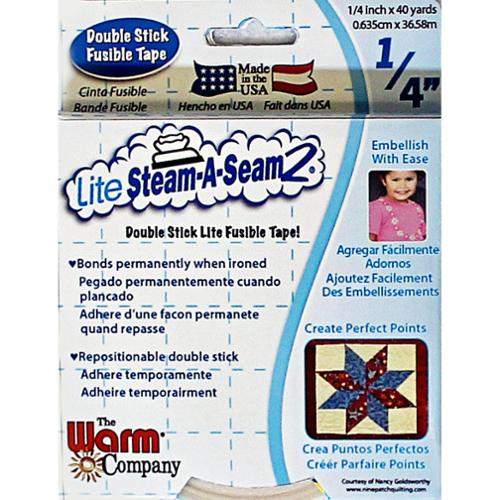 Lite Steam A Seam 2 - ¼ inch x 40 yards Package