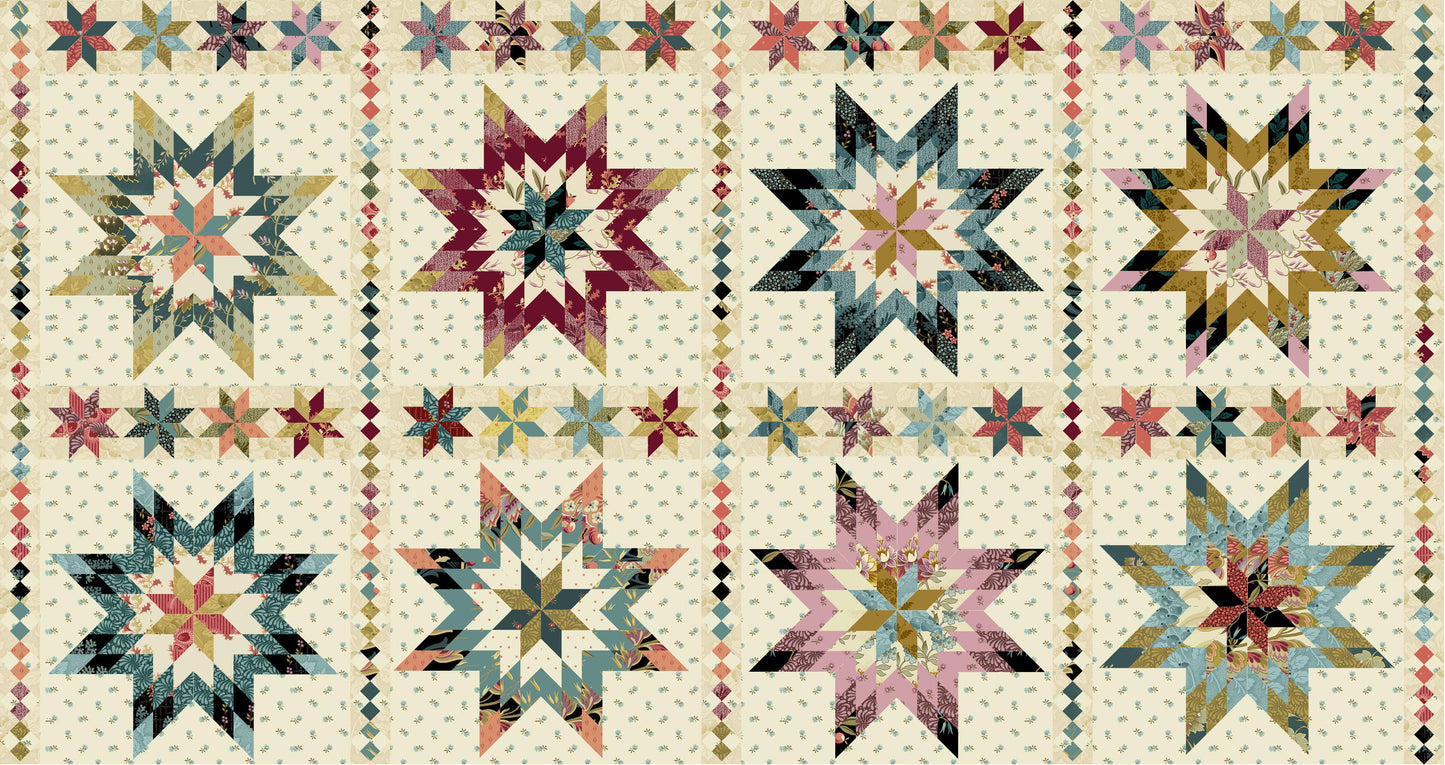 Dahlia Prints - 1 yard