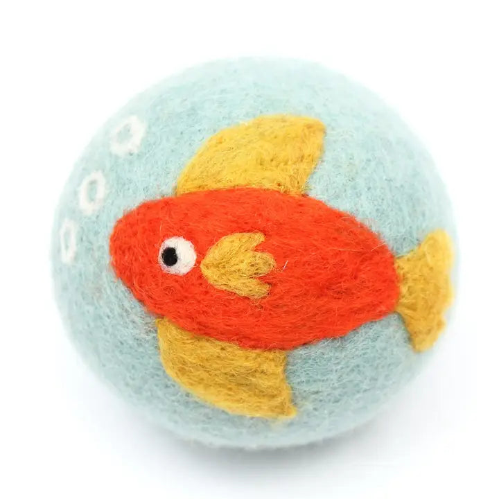 Wool Dryer Ball - Fish