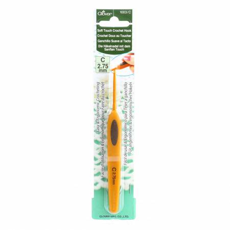 Clover Soft Touch Crochet Hook Size 2.75 mm