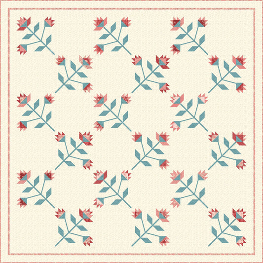 Prairie Rose Fabric Kit