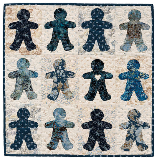 Gingerbread Men Fabric Kit