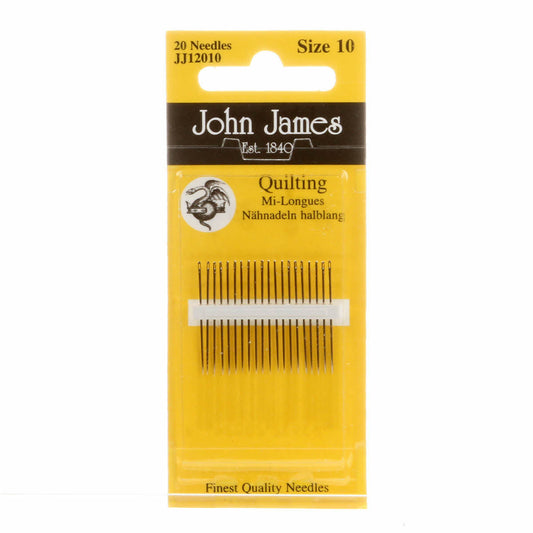 John James Between / Quilting Needles Size 10