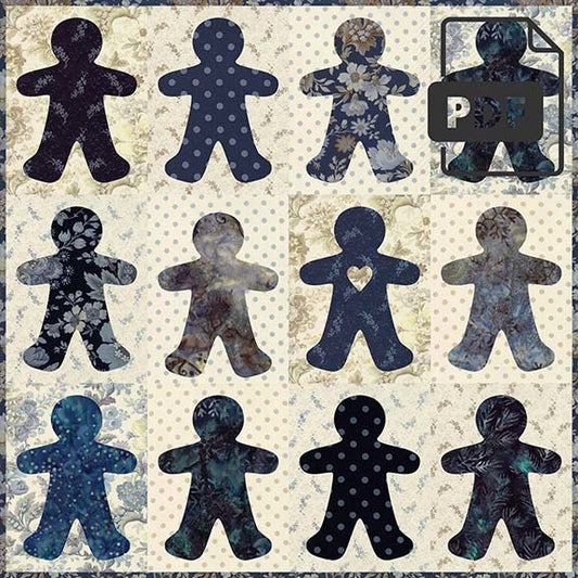 Gingerbread Trio Pattern PDF (download)